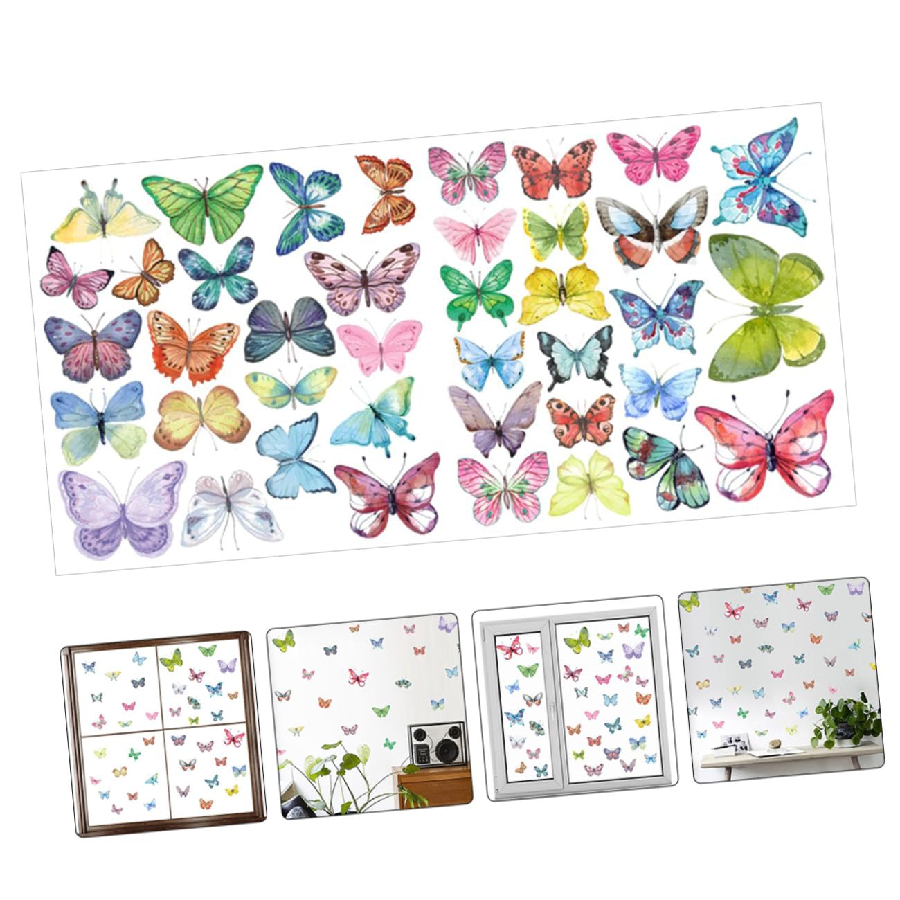 NOLITOY 3piezas Pegatinas De Para Pared Autoadhesivas y Coloridas Para Decoración De Habitaciones Infantiles y Salones Material Resistente y