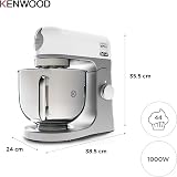Robot pâtissier KENWOOD KMX750WH Blanc 1000 W 5 L - 6