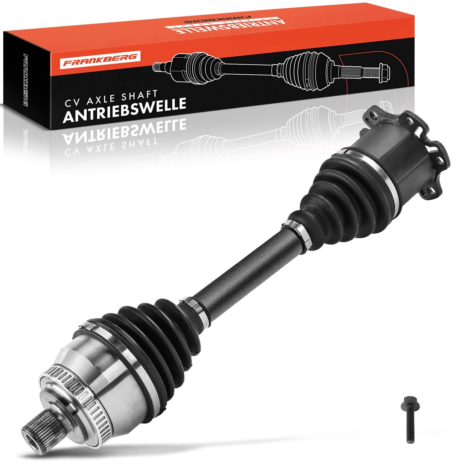Frankberg Antriebswelle Achswelle Automatikgetriebe Mit ABS Ring Vorderachse Kompatibel mit Galaxy WGR 2000-2006 A.l.h.a.m.b.r.a 7V8 7V9 S.h.a.r.a.n 7M6 7M8 7M9 Replace# 1132489