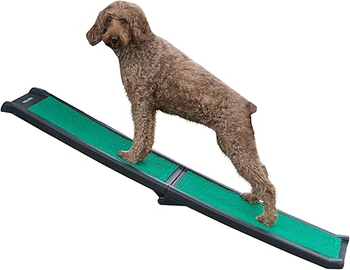 Miniatura 8 de Pet Gear Rampas Travel Lite para perros y gatos, compactas y fáciles de plegar, ligeras y portátiles, asa de transporte incorporada, soporta 150-200