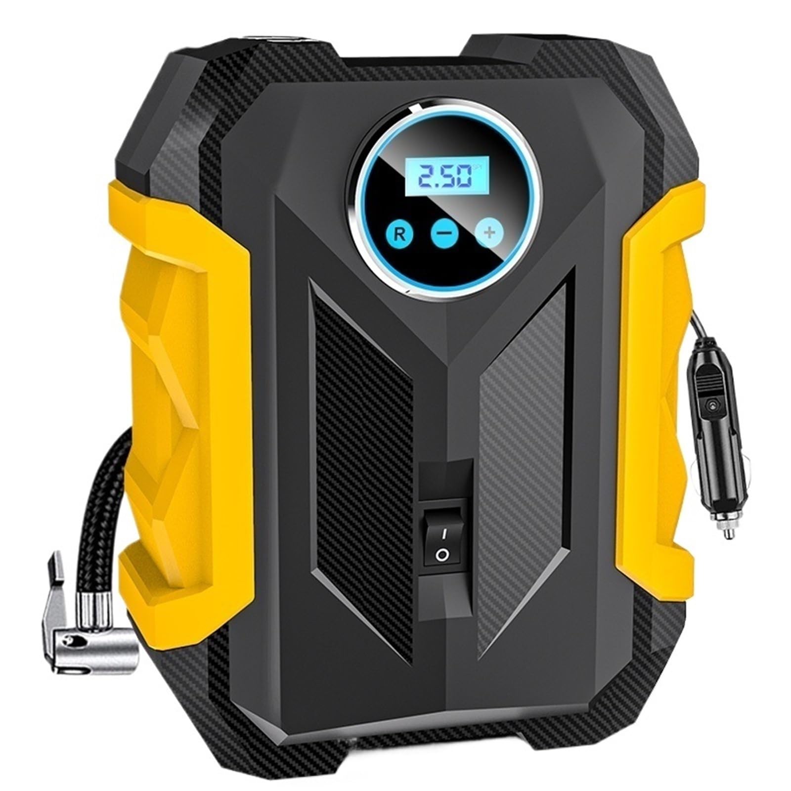 Compresores de Aire portátiles Compresor de Aire portátil para automóvil, Bomba de inflado de neumáticos Digital, lámpara LED, compresor para Motocicleta y Coche Inflador Ruedas Coche