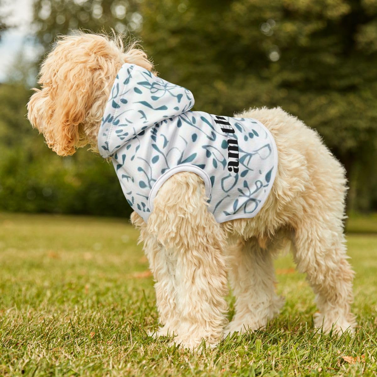 Am The Baby Pet Hoodie Dog cat Cozy pet Sweater for Your Darling pet Apparel (2XL)