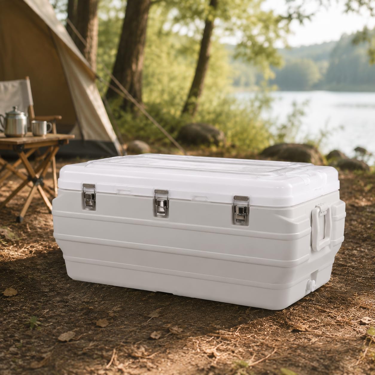 Kühltasche Groß 95L, Kühlbox Groß 110L, Box 170L mit Rollen, Isolierbox für Camping