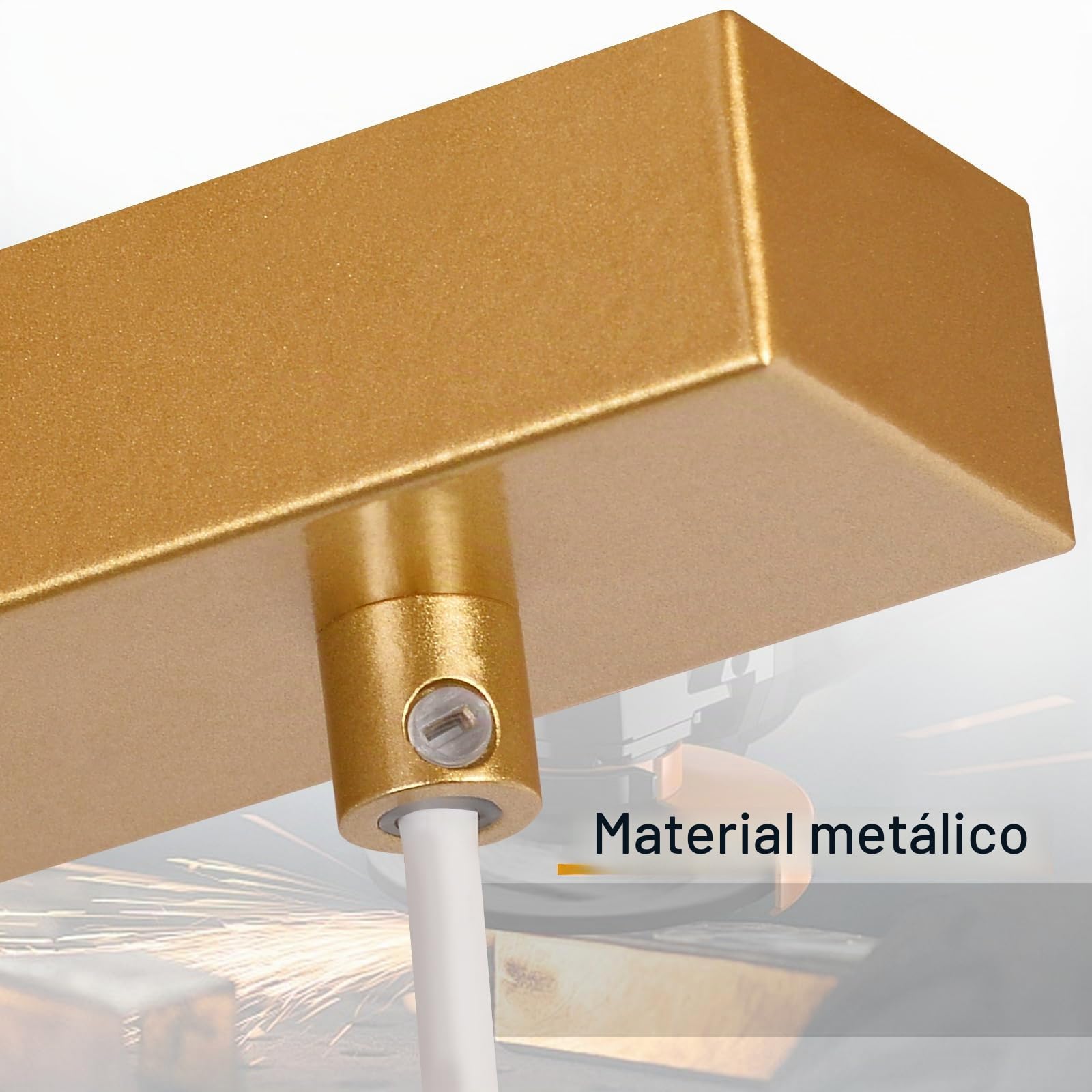 CBJKTX Lámpara Colgante de Mesa de Comedor de Cristal - E27 Lámpara