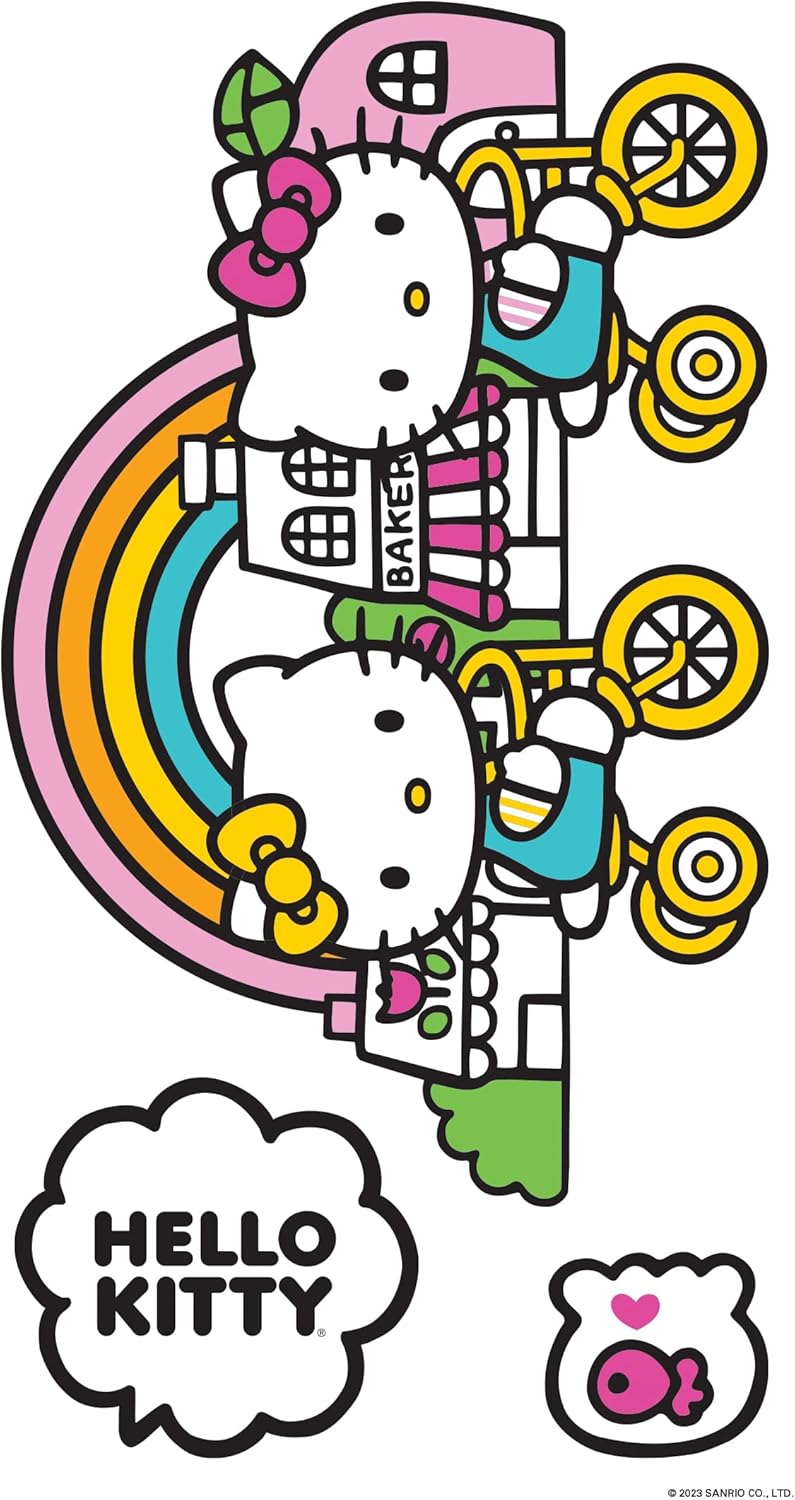 Hello Kitty Decal 4 Page Pad - 4 x 8 - Image 3