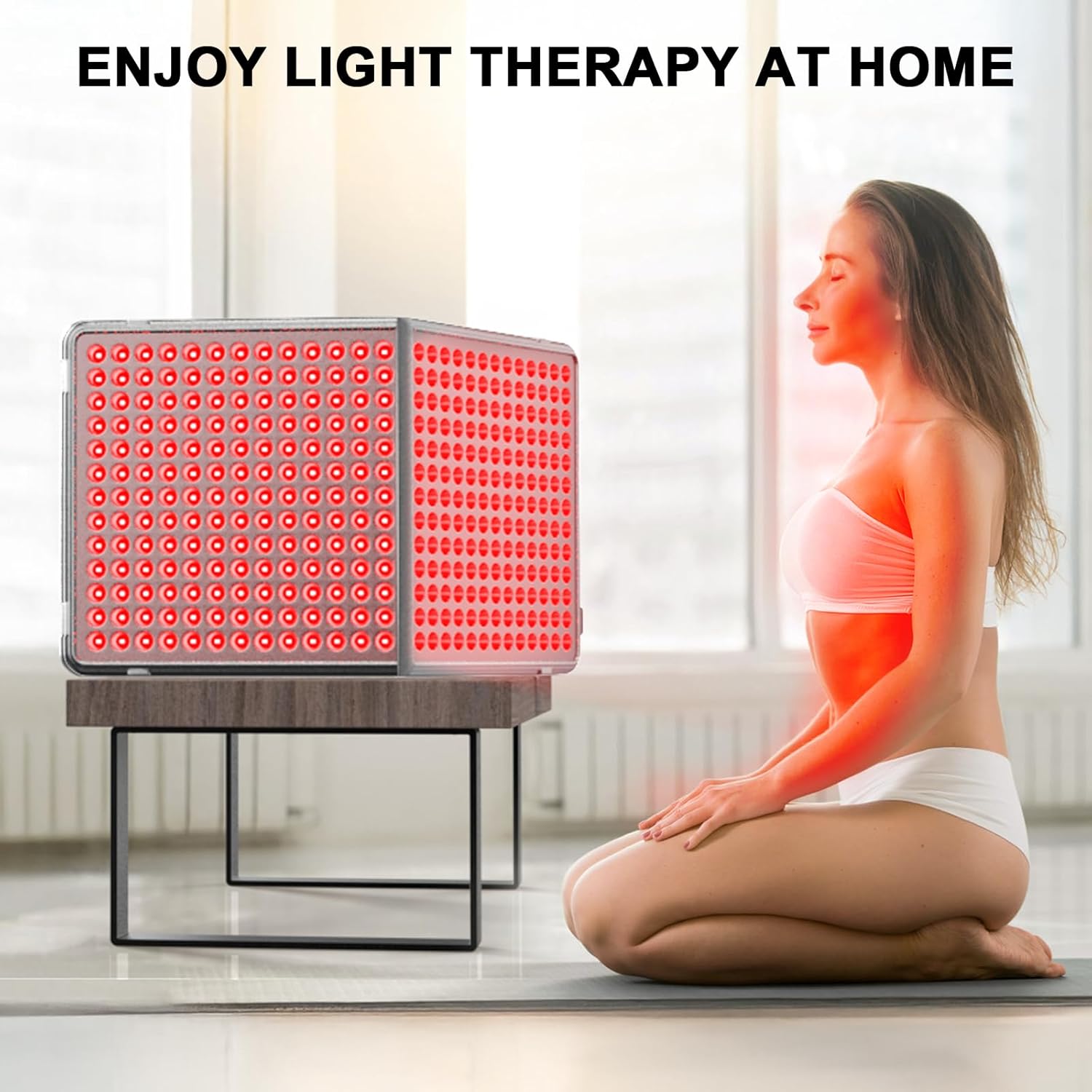 Red Light Devices for Face Full Body Red Light Lamp High Power Infrared Light Panel for Skin Health 660nm