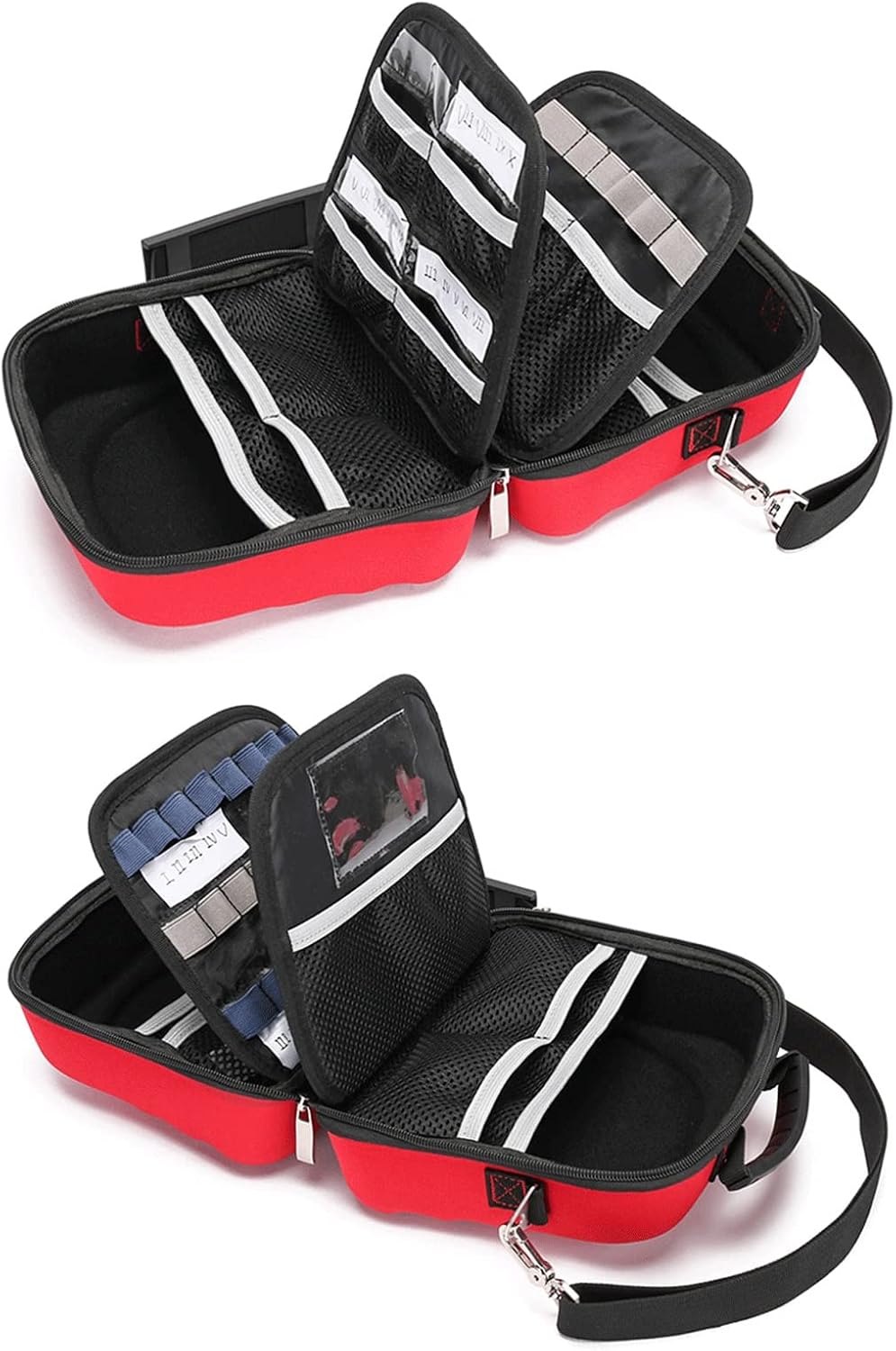 Medical Bag Empty, First Aid Kits, Emergency Storage Responder Supplies for Home Health Care, Travel