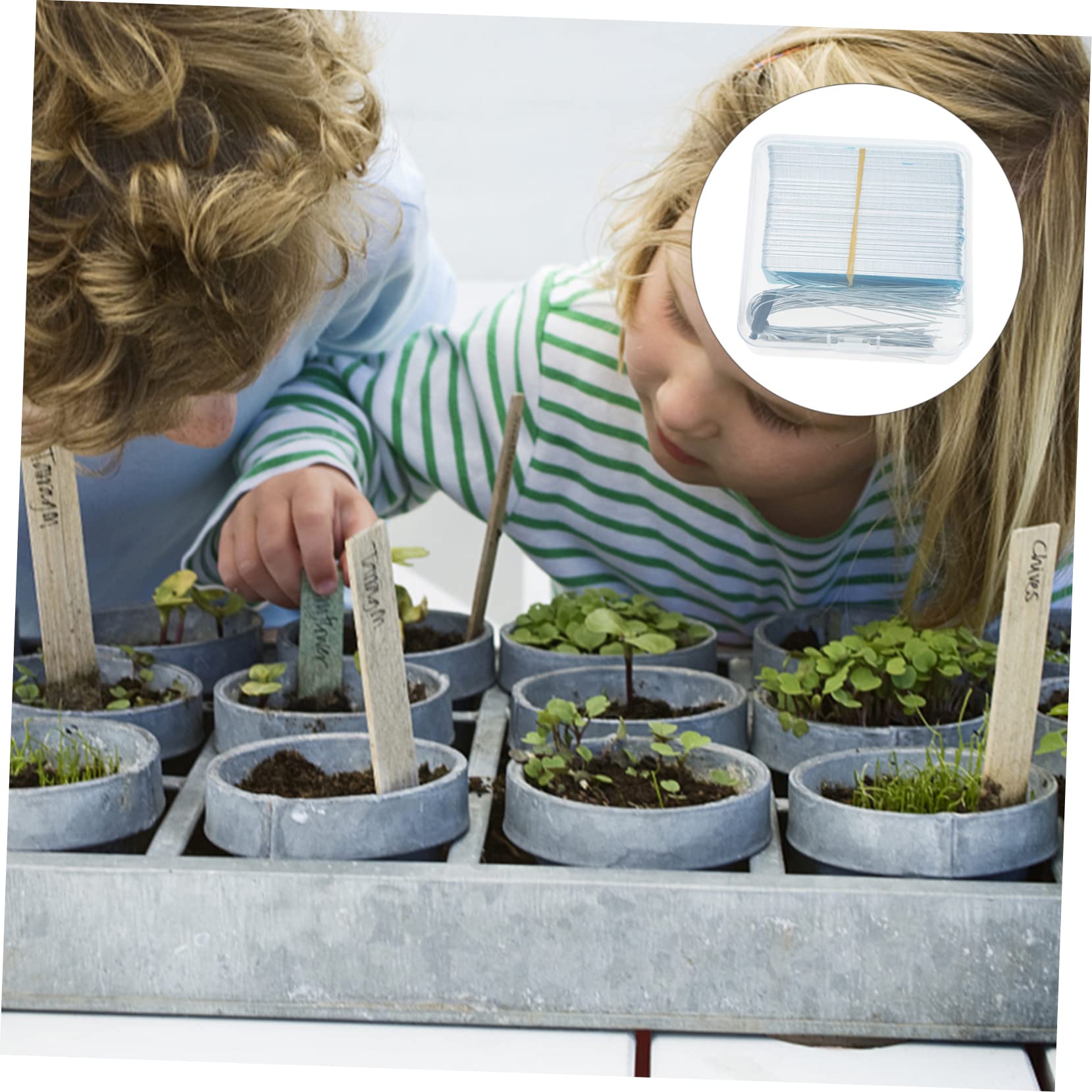 Set Di Etichette Per Piante Da Giardino Marcatori Per Piante in Alluminio Etichette Per Fiori E Verdure Per Giardinaggio E Coltivazione