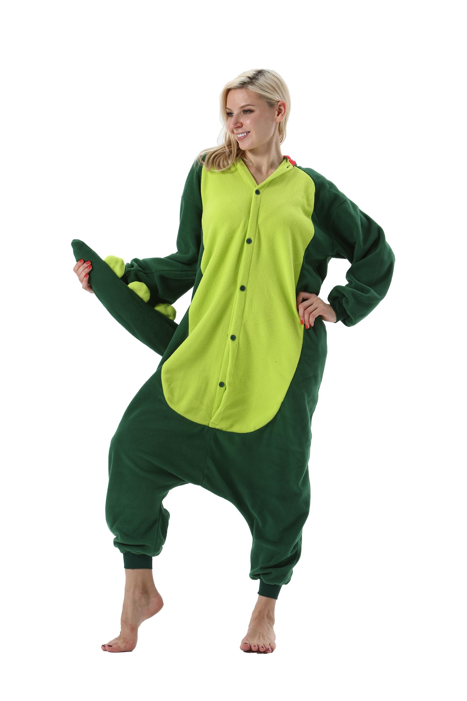 Damen Karneval Kostüm Pyjama Herren Weihnachten Halloween Jumpsuit Schlafanzug Tiere Onesie Overall Nachtwäsche Faschingskostüme