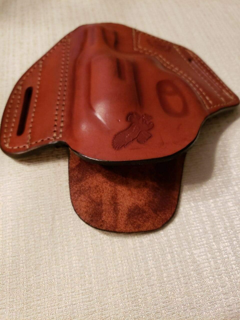 Fits Taurus 85 Formed Brown Leather Pancake Revolver Holster Right Hand