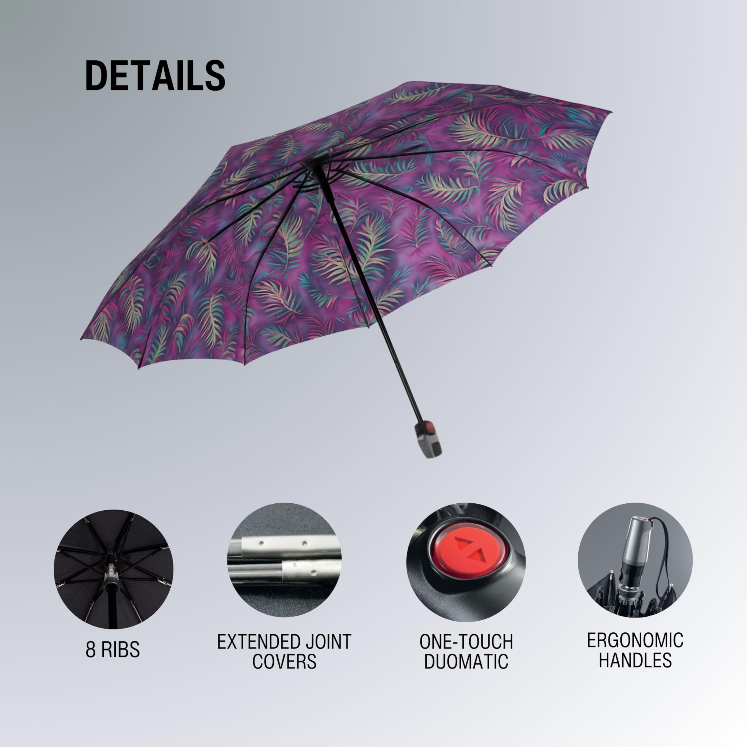 Knirps Regenschirm T.200 Medium Duomatic Fashion Jamaica flieder