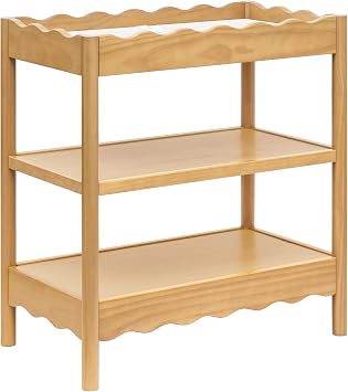 Babyletto Swell Changing Table in Honey, Greenguard Gold Certified