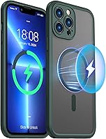 Vista 96 de ImpactStrong Magnetic Guard Designed for iPhone 14 Pro Max Case [Camera Protection] [Military Grade Drop Tested] [Compatible with MagSafe] Slim Black