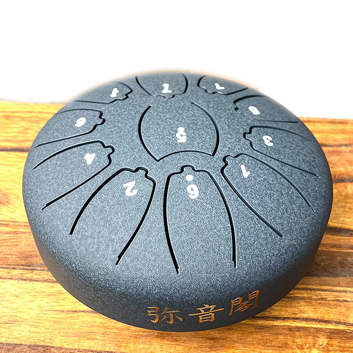 Amazon | 弥音閣タングドラム スリットドラム 11音 6インチ 収納袋付き