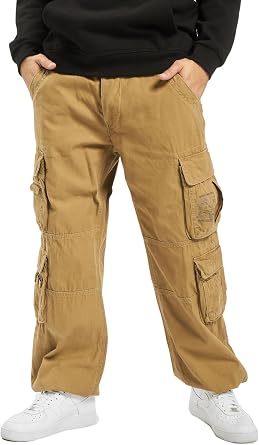 Brandit Pure Vintage Trousers Olive