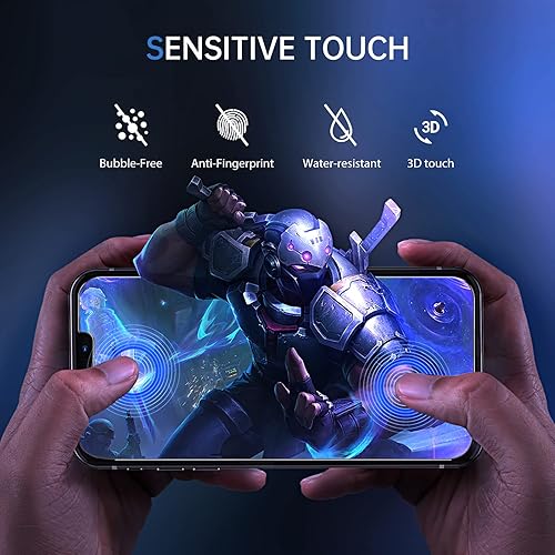 Miniatura 25 de SYNCWIRE Protector de pantalla de privacidad para iPhone 11/XR de 6.1 pulgadas, paquete de 2 unidades, irrompible, antiespía, protector de vidrio