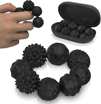 Magnetic Fidget Balls for Adults & Teens, Silent Fidget Toys for Office