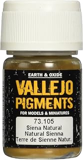 Vallejo Natural Siena Pigment, 30ml