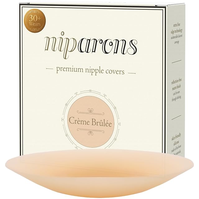 Premium Nipple Covers for Women - Invisible Reusable Adhesive Silicone Pasties