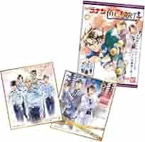 Amazon | 名探偵コナン色紙ART7 (10個入) 食玩・チューインガム