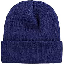 Beanie for Men Women Warm Winter Hat Unisex Soft Knit Cuffed Beanie Skull Cap