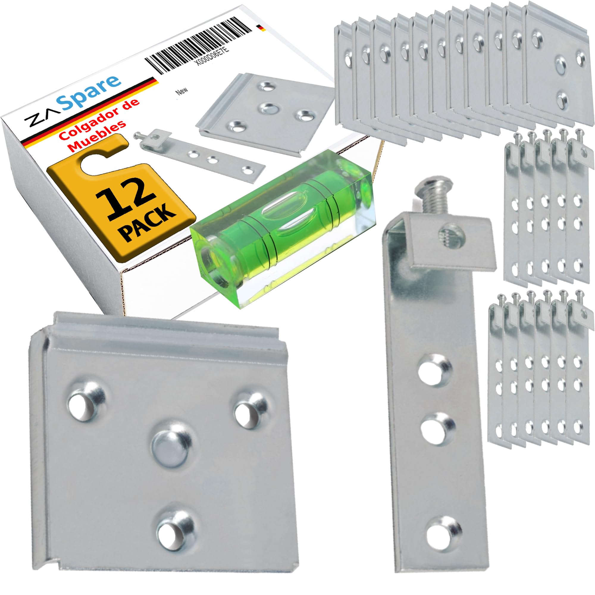 Accroche tableau lourd et fixation meuble suspendu robuste Pack 12