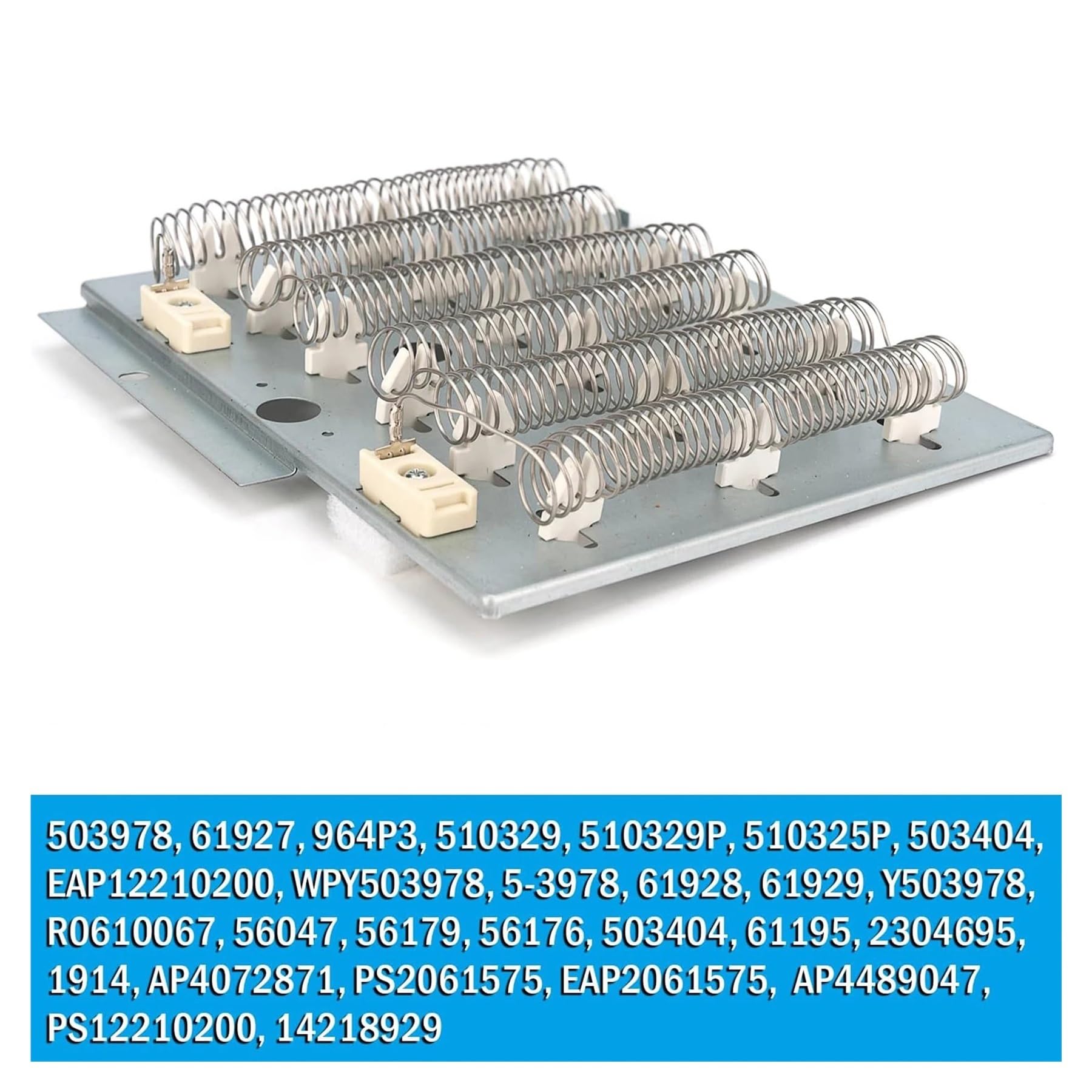 503978 Il kit elemento riscaldante dell'asciugatrice sostituisce Fit