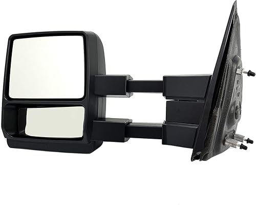 Spieg FO1320368 Espejo de remolque telescópico de repuesto para Ford F150 F-150 2009-2014 manual sin calefacción (lado del conductor)