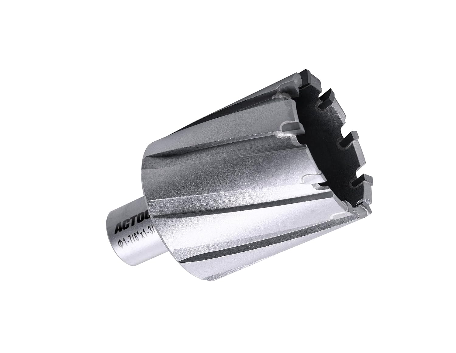 ACTOOL 1-1/4'' Diameter x 1-3/8'' Depth of Cut Carbide Tipped TCT ANNULAR Cutter with 3/4'' Weldon Shank