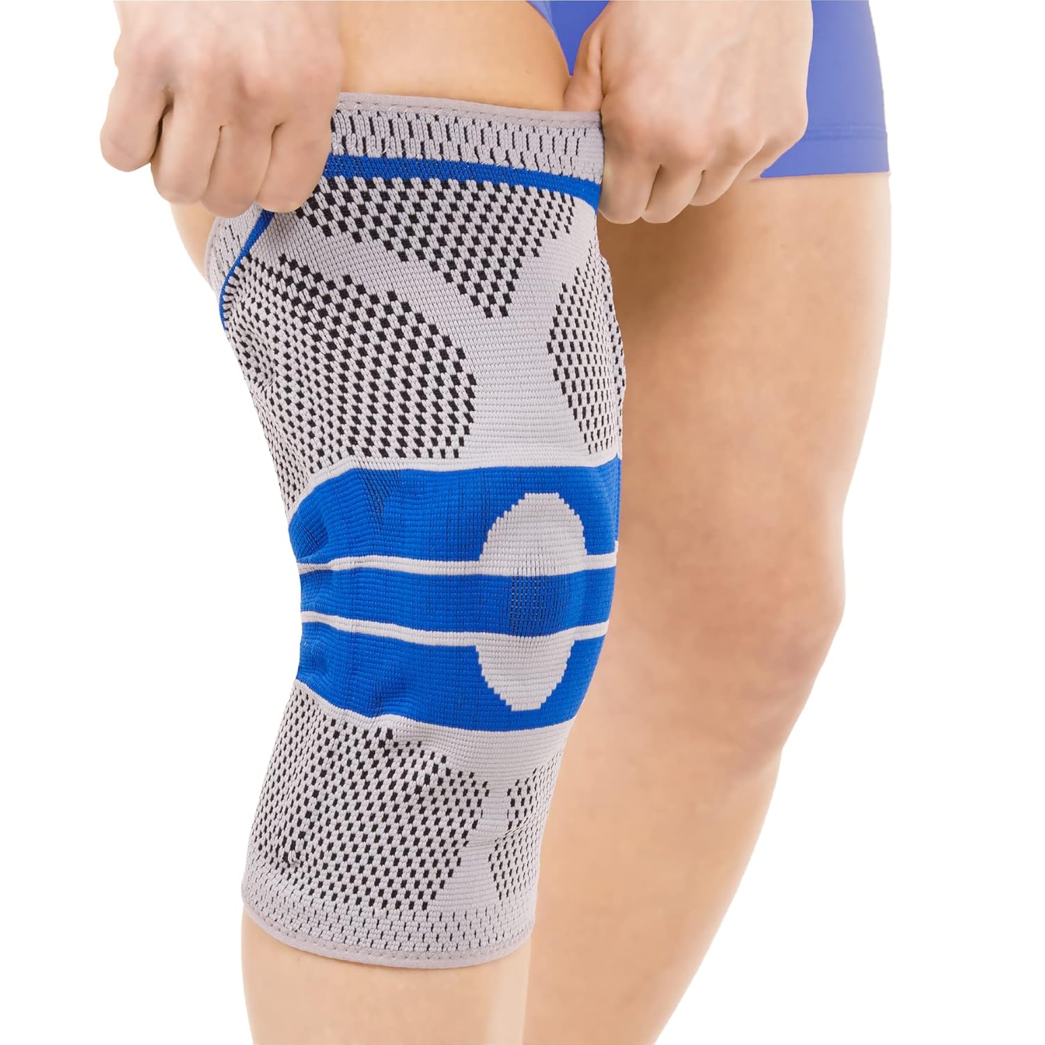 BraceAbility Knee Bursitis Brace Padded Swollen Kneecap