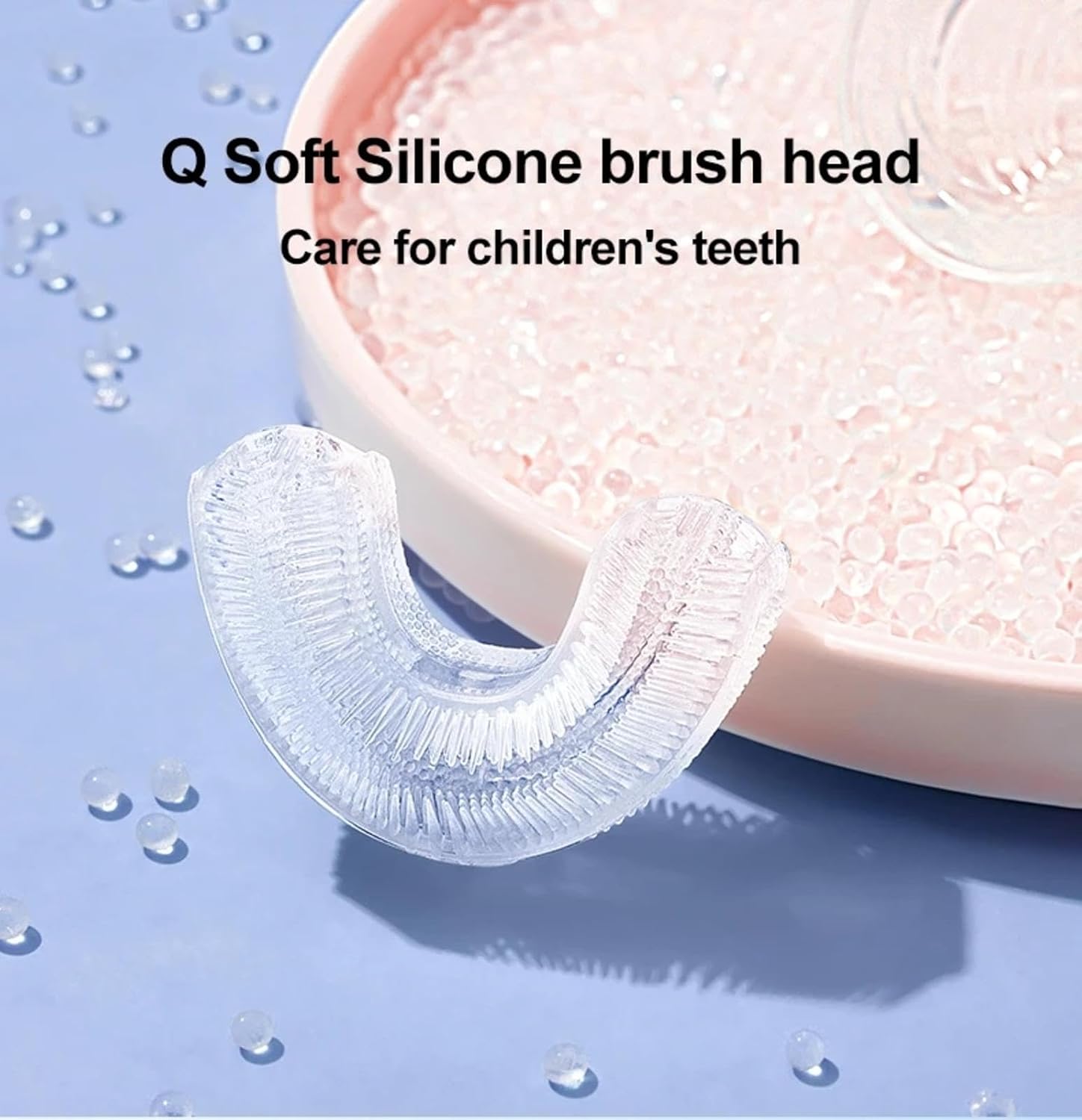 VIDECOR Automatic Toothbrush 360° Electric Toothbrush Teeth Whitening Brush Wireless Charging Tooth Clean Brush U Shaped Sonic Electric Lazy Toothbrush