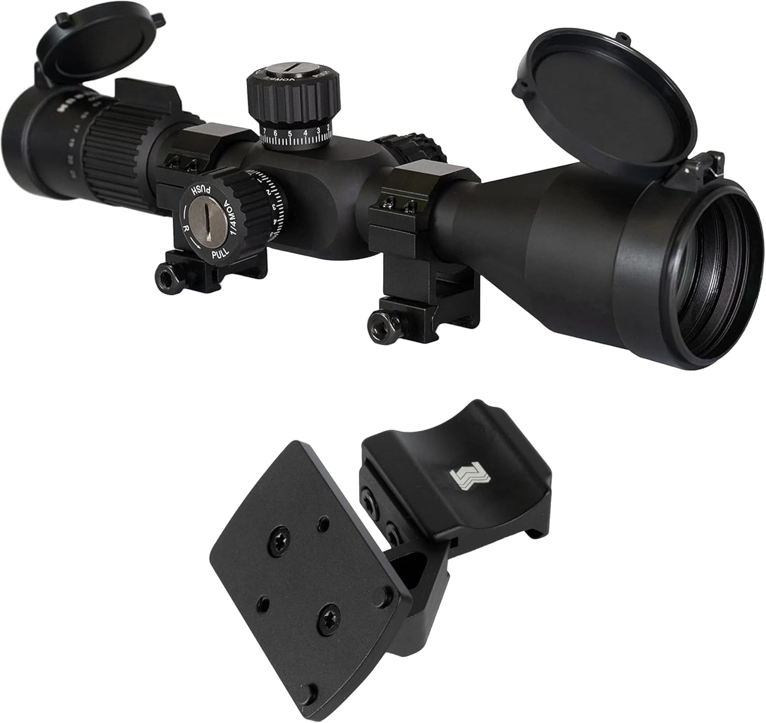 Monstrum G3F31850-BLK and ZD38R Bundle