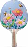 Amazon | Bee & Flowers カラフルデザイン ピンポンパドル