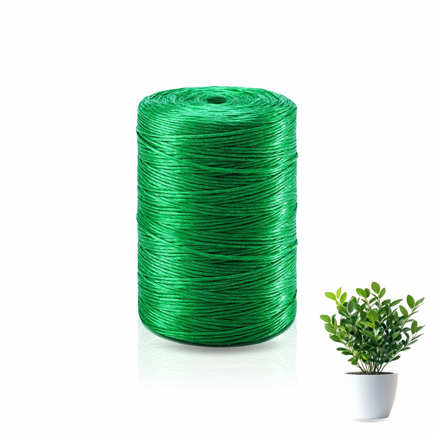 Faarm Green Garden Twine Bakers Twine Jute Twine String For Crafts Floristry Diy 200 M