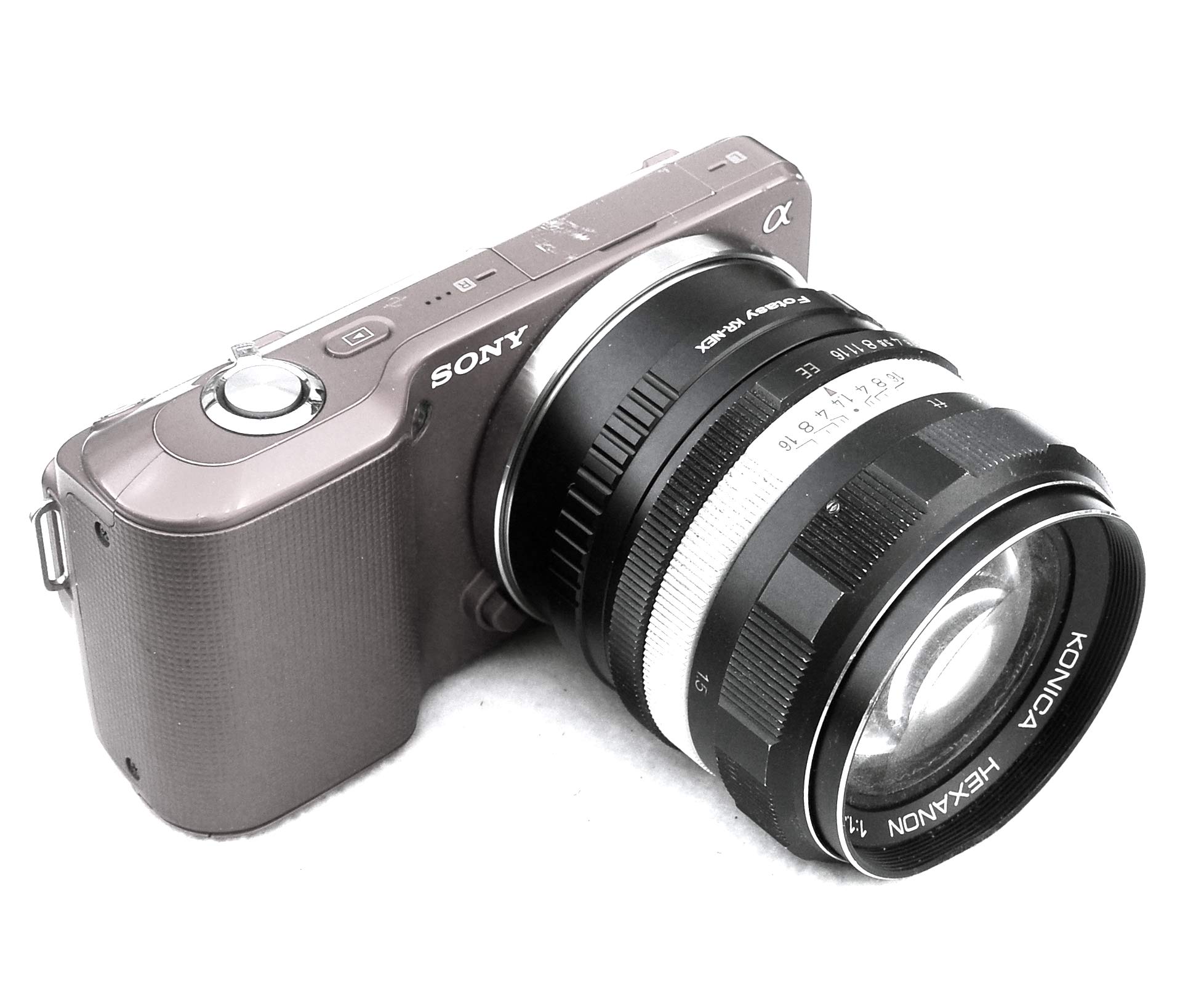 Konica III M シングルフレームアダプター付き Amazon.com : Fotasy Konica AR Lens to E Mount Adapter, AR EMount