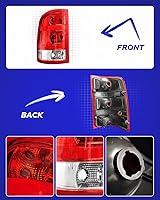 Vista 6 de AUTOONE - Para luces traseras GMC Sierra 2007-2013, compatible con GMC Sierra 1500 2500HD 3500HD, lado del conductor (LH)