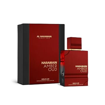 Al Haramain Amber Oud - Gold Lux - Warm Perfume for Men and Women - Womens and Mens Cologne - Spicy Perfume with Saffron and Woody - 3.4 oz