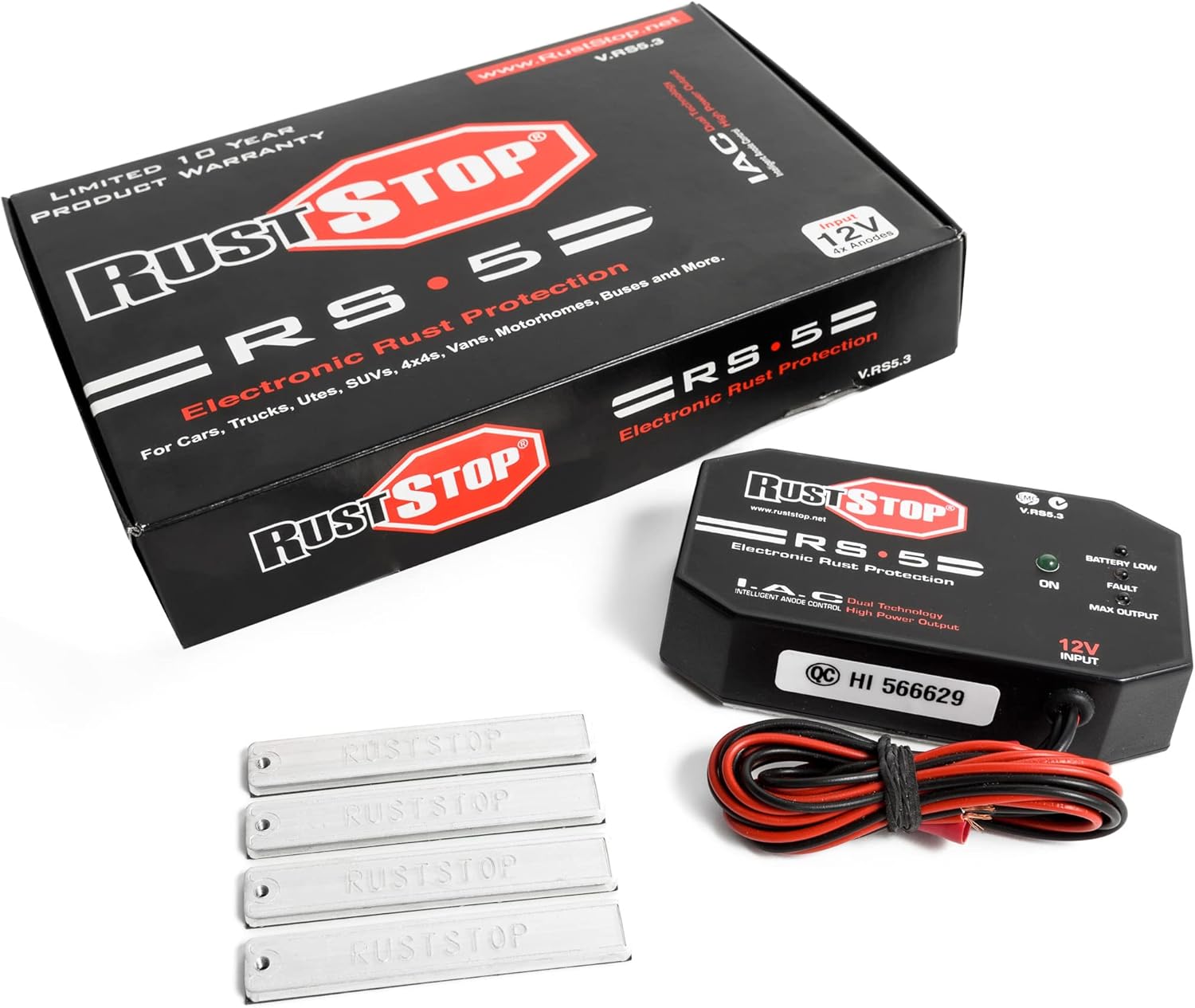 RustStop RS5 STANDARD Electronic Rust Protection for Normal Use