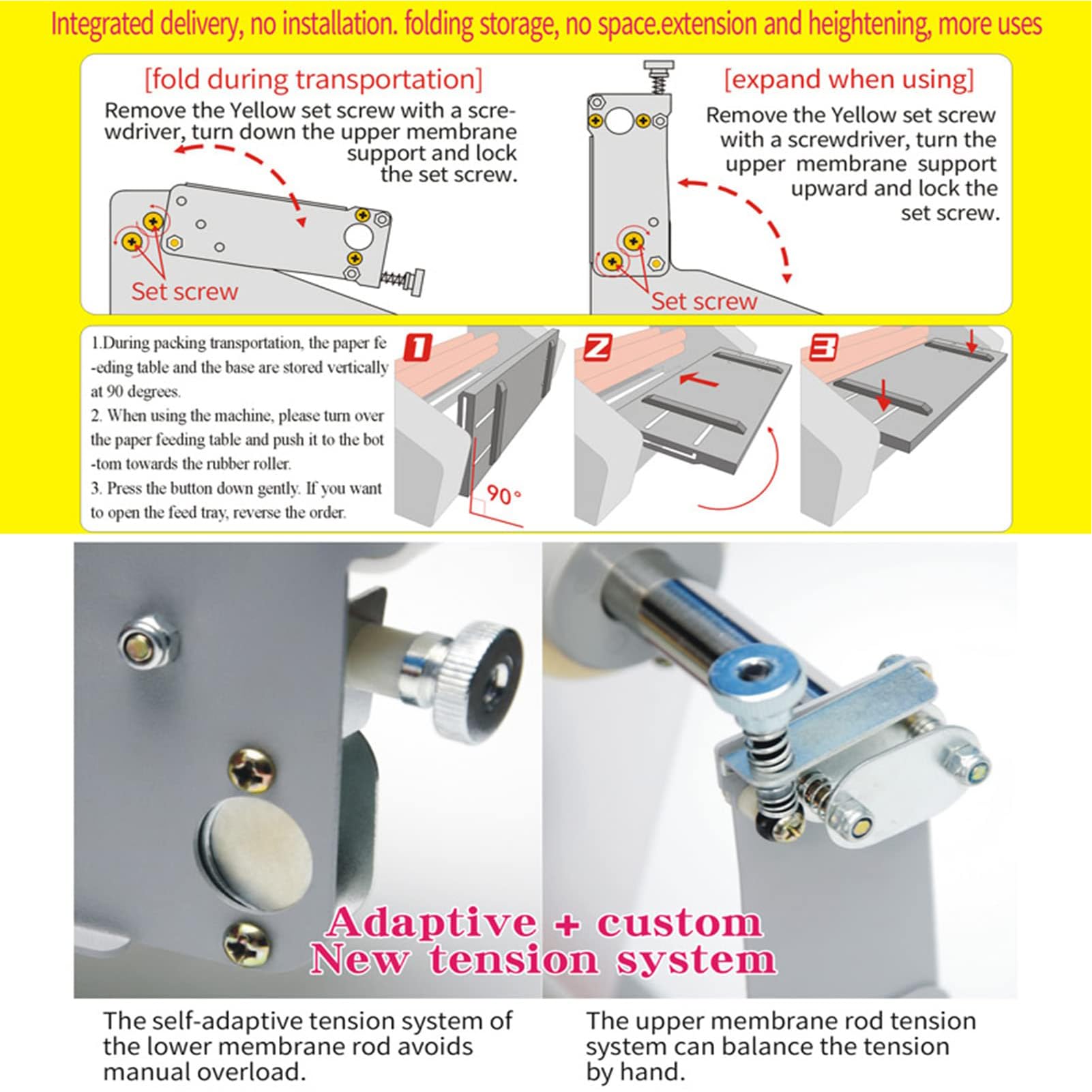 Plastificatrice a Caldo e Freddo, Macchina Plastificatrice A2 a Singola/Doppia Facciata con Trasmissione a 9 Velocità e Inserimento Automatico della Pellicola, Protezione Machine (Excluding Membrane)