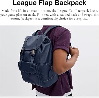 Amazon.co.jp: [COACH] メンズ リーグ フラップ バックパック バック