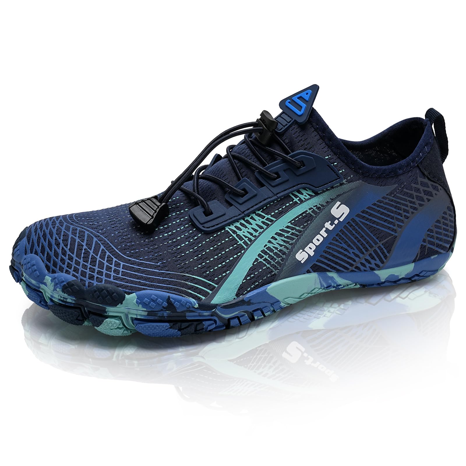 IceUnicorn Barfuss Schuhe Damen Walkingschuhe Barfußschuhe Herren Anfänger Bequeme Atmungsaktiv Gesunde