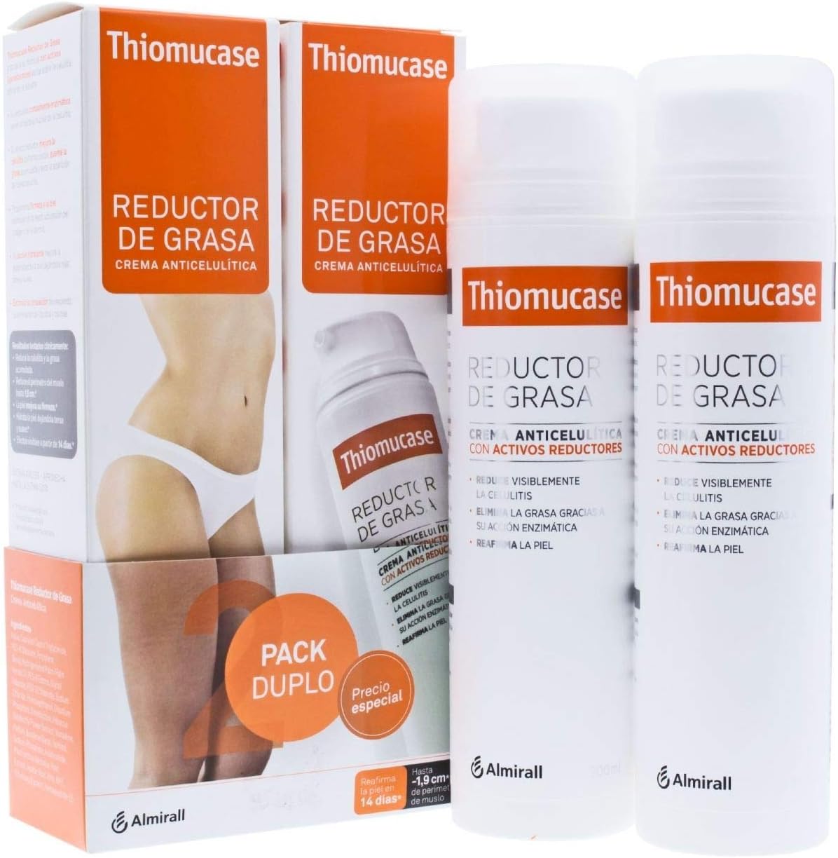 Thiomucase Grasa Reducer Pack 2 x 200 ml