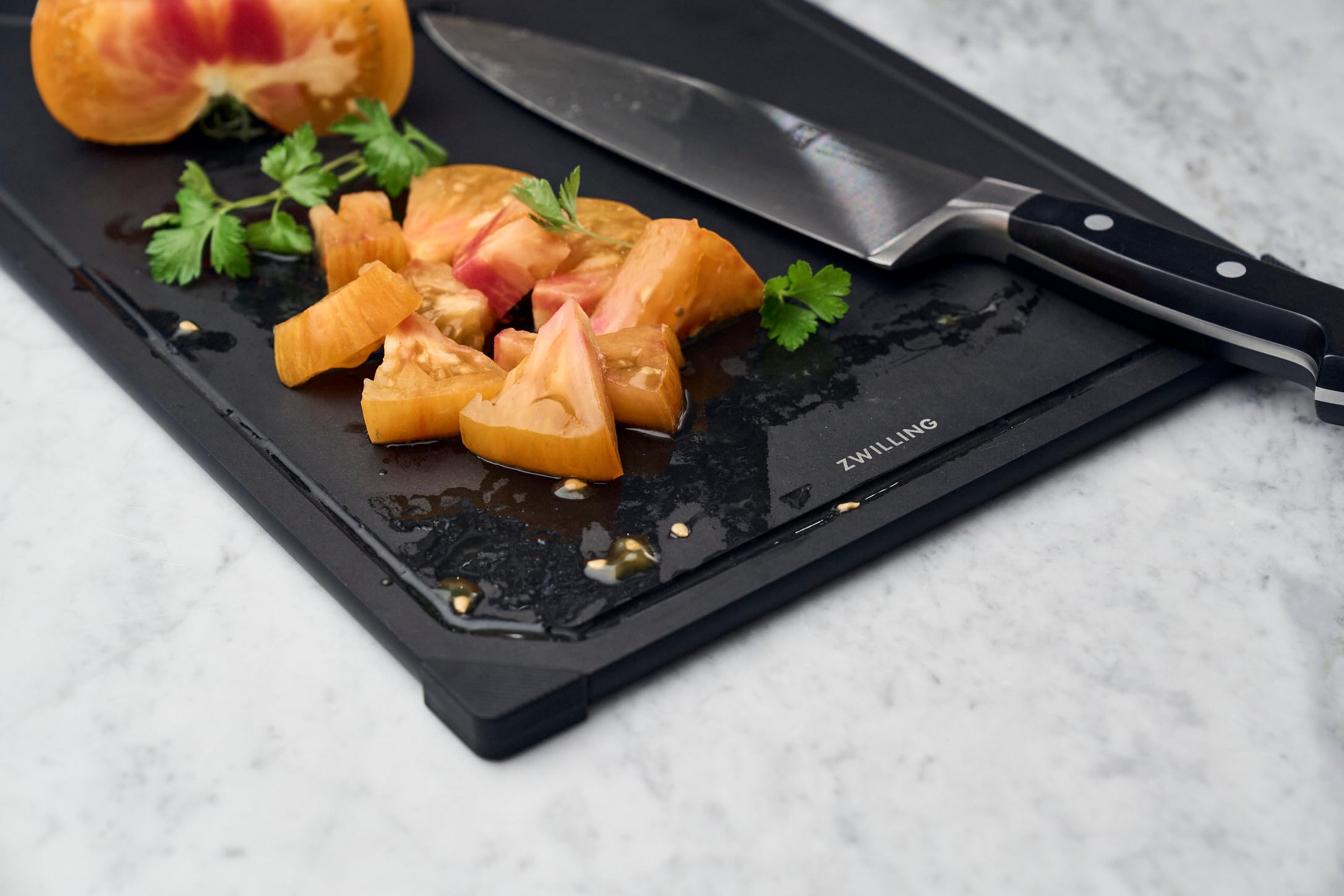 Victorinox Snijplank, All-in-One, Cutting Board XS 25,4 x, 17,8 x, 0,6, sapgroef, spaart messen, antislip, vaatwasmachinebestendig, bruin