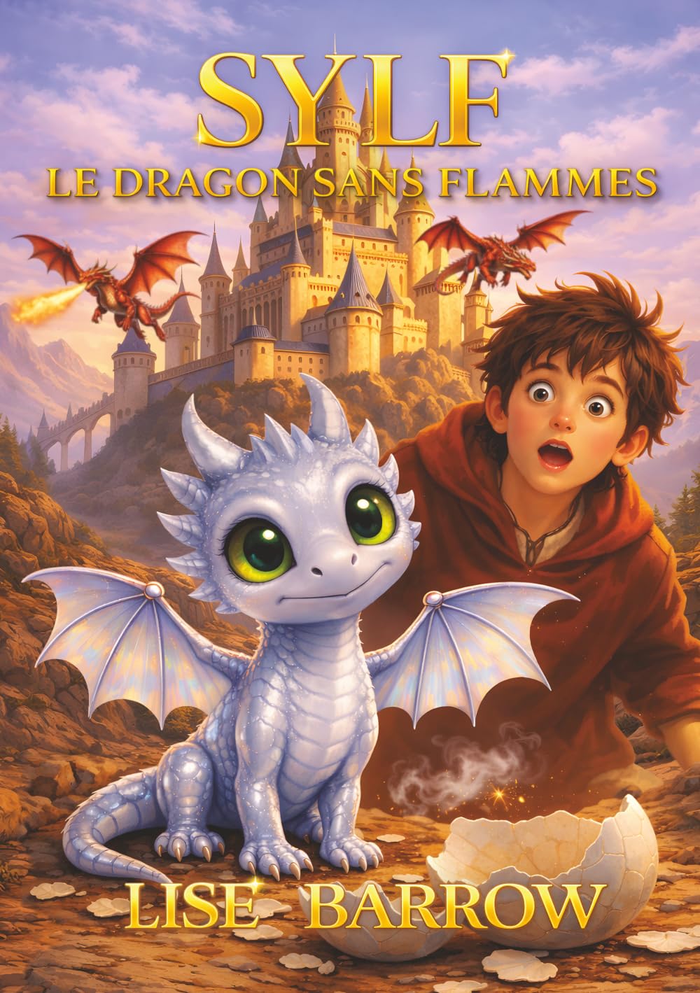 Sylf, le dragon sans flammes: Roman jeunesse fantasy dès 8 ans – Dragons, école magique, aventure et confiance en soi (LA FANTASY POUR LES PETITS)