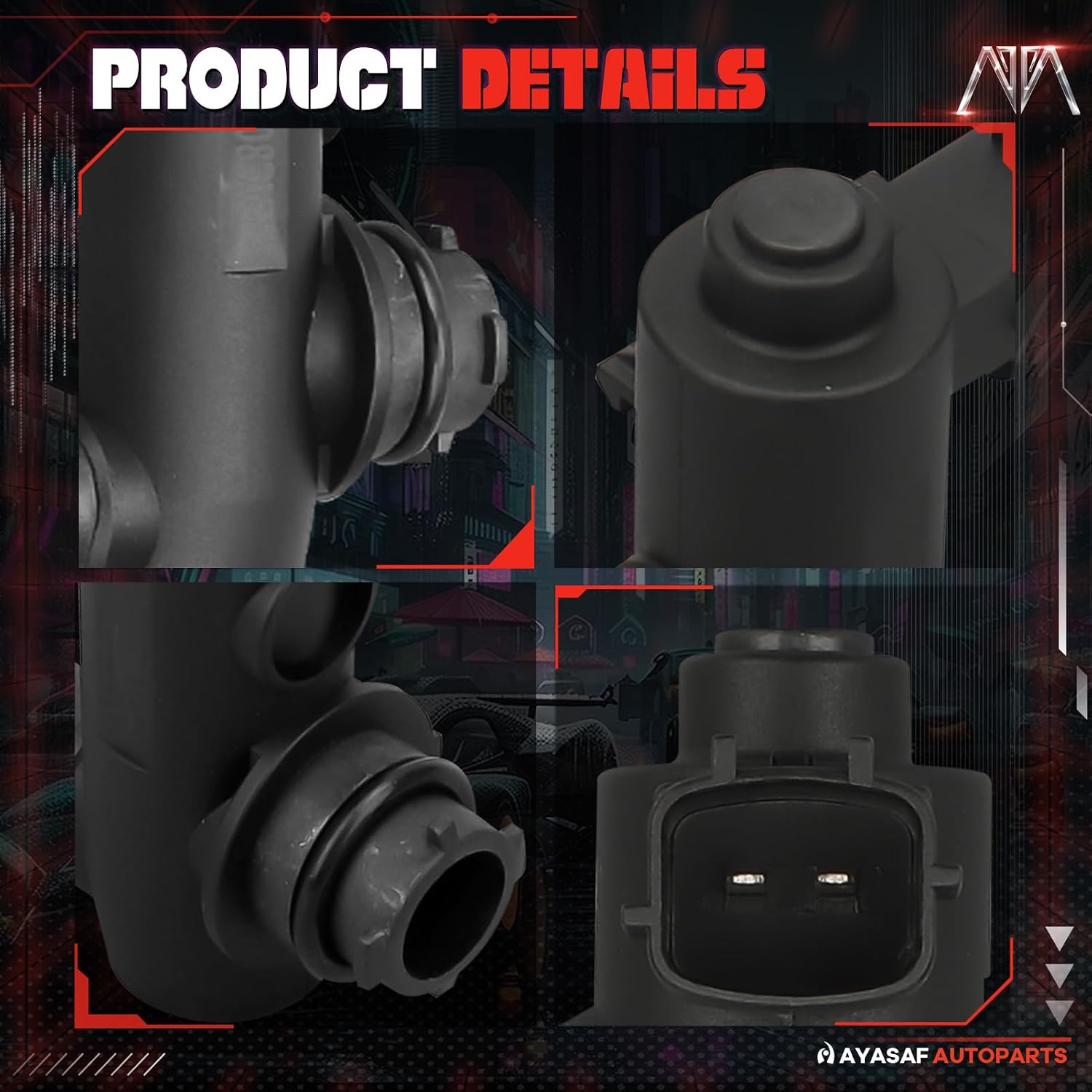 911-503 Vapor Canister Vent Solenoid Valve fits for Nissan 350Z 2003-2008/Altima 2004-2009/Armada/Cube/Frontier/Maxima/Murano/Pathfinder/Quest/Rogue/Sentra/Tiida, for INFINITI EX35/FX35/FX45