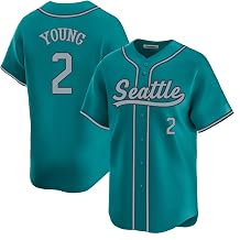 Mens/Women/Youth/Kid Seattle Baseball Stitched T-Shirt