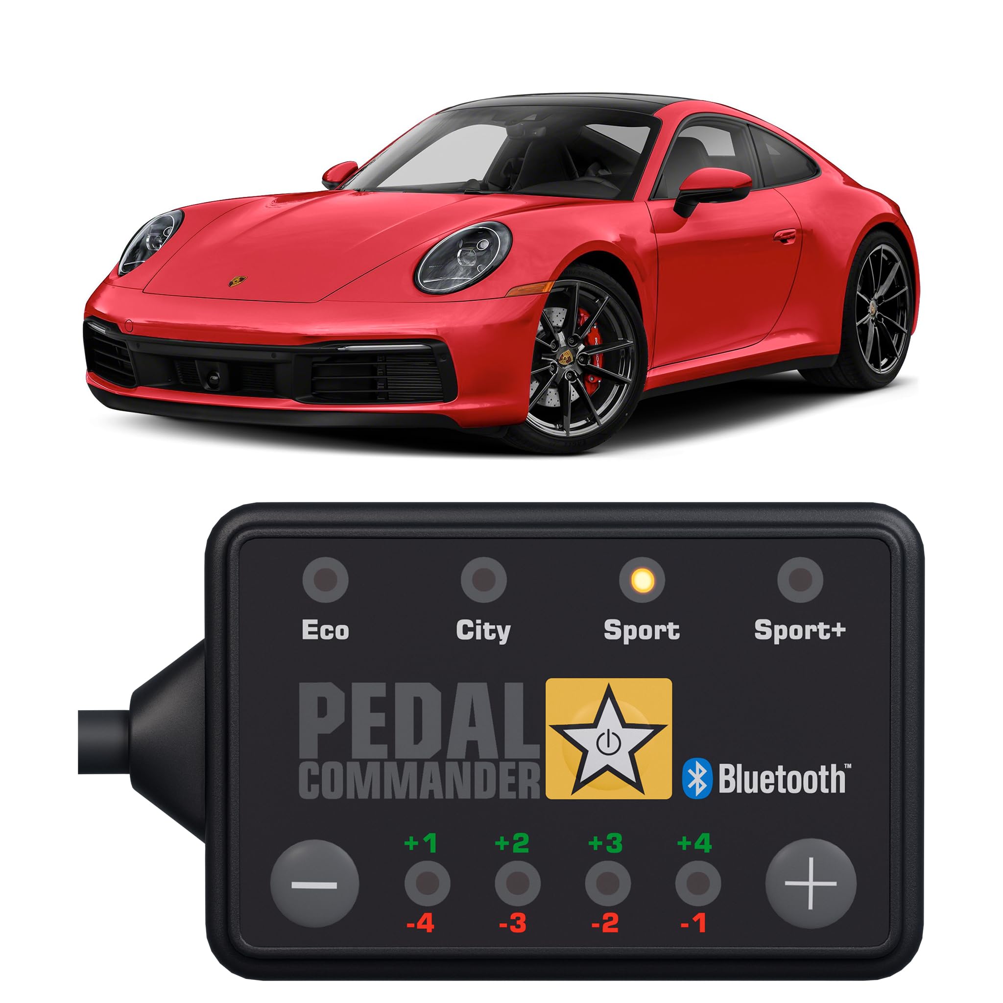 PEDAL COMMANDER for Porsche 911 2005-2025 Throttle Response Controller - Fits 4th Gen 997/991/992, Turbo, GT3, GT2, RS, R, Carrera, 3.6L, 3.8L, Porsche 911 Accessories