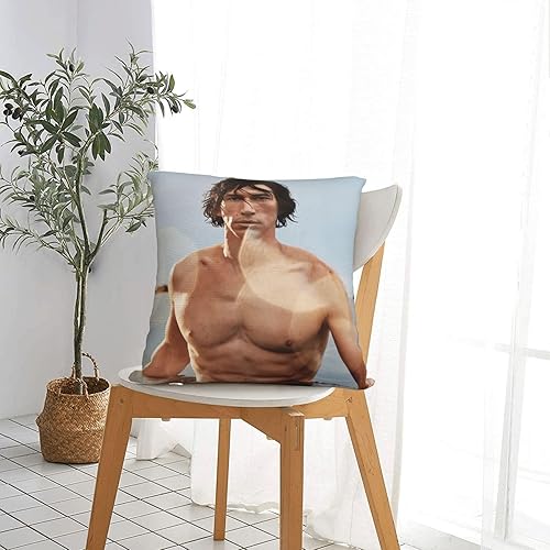 Miniatura 5 de Adam Driver - Fundas de almohada cuadradas suaves y modernas, funda de almohada decorativa, decoración del hogar para cama, sofá, sala de estar,