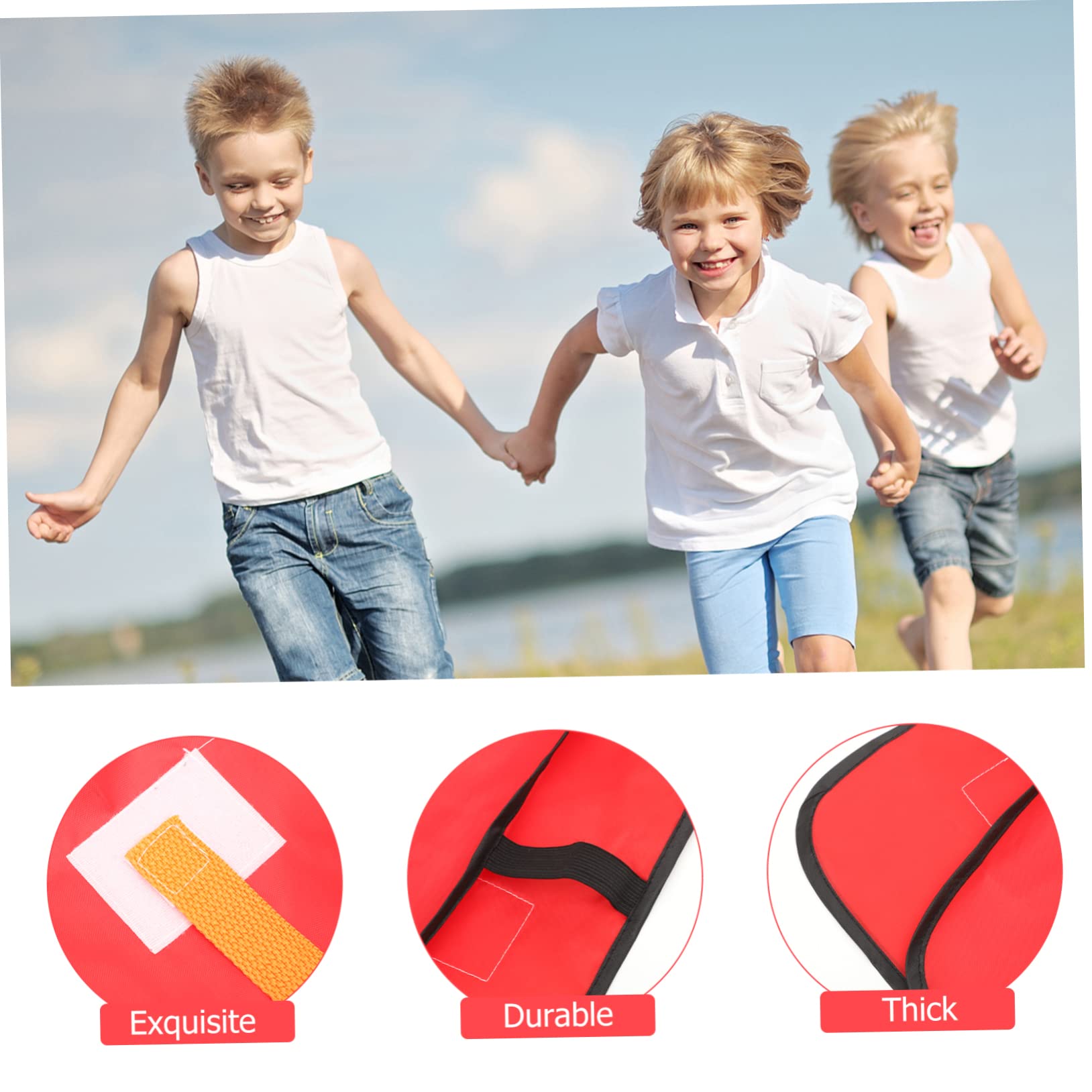 SUPVOX Outdoor Games for Kids Kids Vest Boys Pull Tail Belt Toy Kindergarten Teamwork Activity Toy