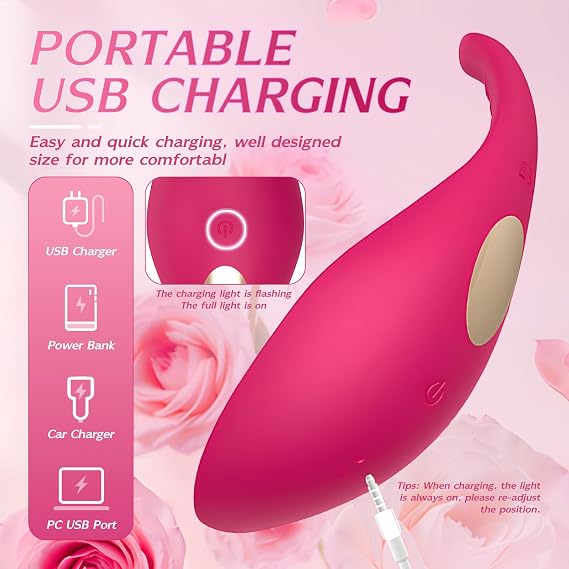 Rose Vibaotors Toys, 2026 Rose Vibratoer Device Licking Sucking Silent Multi Frequency Stick Women's Gift Toy RWI2